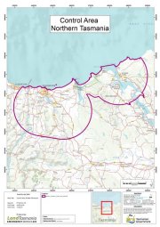 Fruit fly control area 20 February 2018