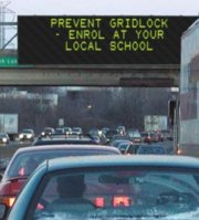 Prevent gridlock (Image created using via atomsmasher)