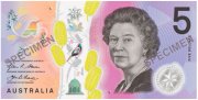 New $5 note