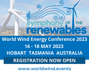 World Wind Energy Conference 2023 Tasmania